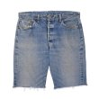 画像1: 50's Levi's 501xx カットオフ デニムショーツ "ギャラ入り / 実寸W36" (1)