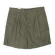 画像1: Late 90's DOCKERS 2タック チノショーツ "DEADSTOCK / Olive / W34" (1)
