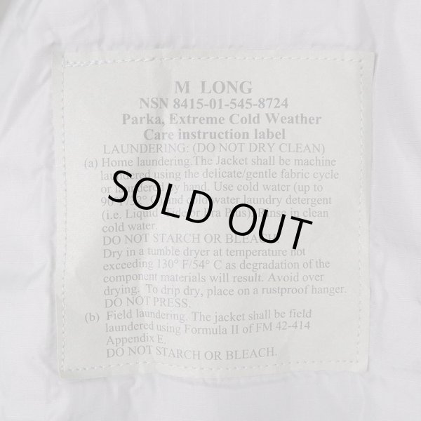 画像3: 【WILDTHINGS / M-LONG】 US. Armed Forces ECWCS LEVEL7 プリマロフトパーカー (3)
