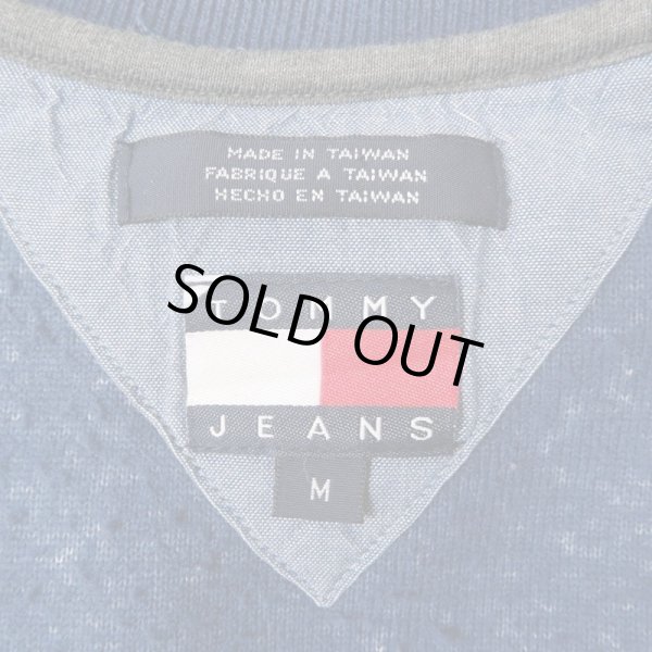 画像2: 00's TOMMY HILFIGER パイルフリーススウェット (2)