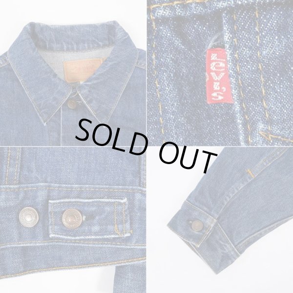 画像4: Early 70's Levi's 70505-0217 デニムジャケット "size 42 / Dark Indigo" (4)