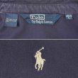 画像2: 90's Polo Ralph Lauren コットンツイル スウィングトップ "NAVY" (2)