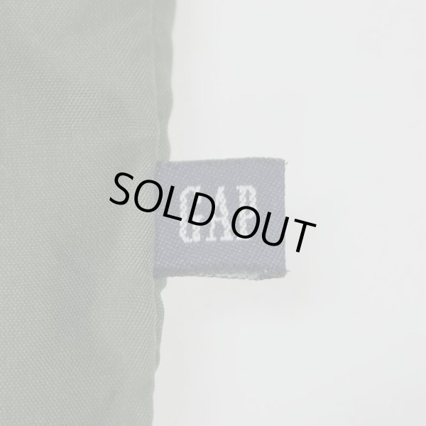 画像3: Late 90's OLD GAP ナイロンアノラック "OLIVE" (3)