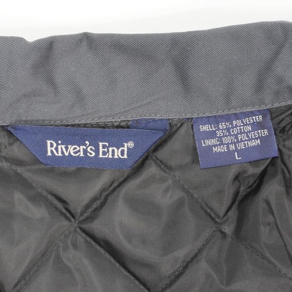 画像2: 00's River's End キルティングライナー ワークジャケット (2)