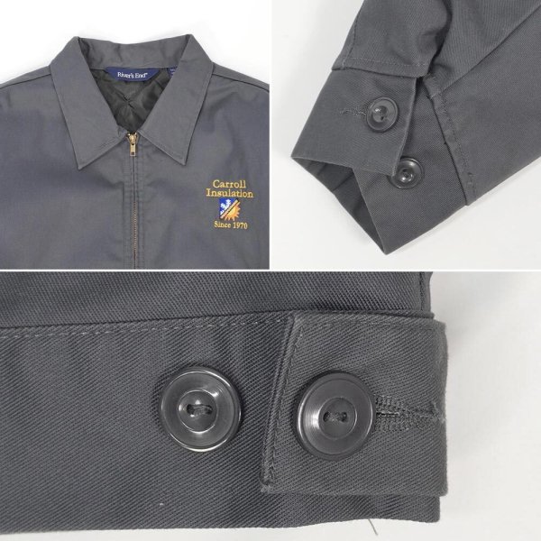 画像3: 00's River's End キルティングライナー ワークジャケット (3)