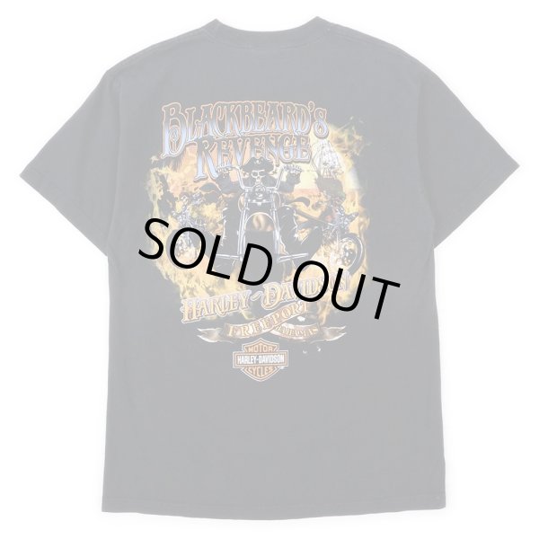 画像2: 00's HARLEY DAVIDSON 両面プリントTシャツ (2)