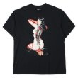 画像1: Late 90's Fashion Victim BETTY PAGE プリントTシャツ "Art Work by Olivia" (1)