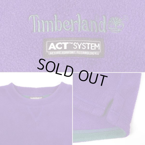 画像4: 90's Timberland フリースカットソー (4)