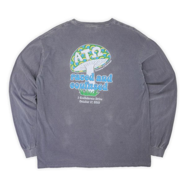 画像1: 00's University of Mississippi 両面プリント L/S Tシャツ (1)