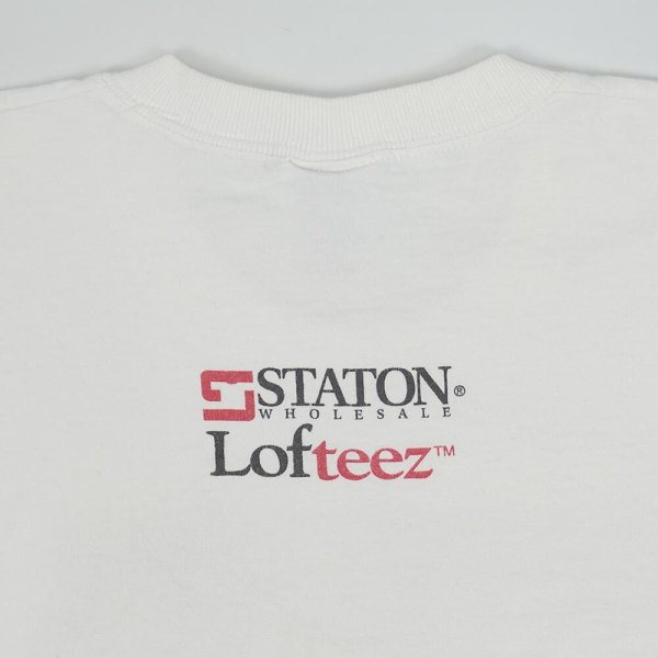 画像2: 90-00's FRUIT OF THE LOOM Lofteez ロゴプリントTシャツ "USA COMPORNENTS" (2)