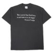 画像1: Late 90's Benjamin Franklin メッセージプリントTシャツ (1)