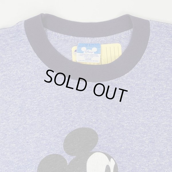 画像3: 80's Disney リンガーTシャツ "Mickey Mouse / MADE IN USA" (3)
