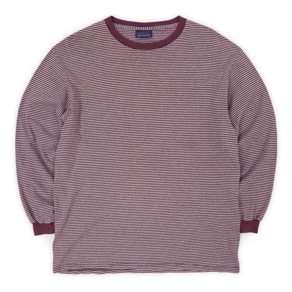 画像1: 90's BASIC EDITIONS L/S ボーダーTシャツ (1)