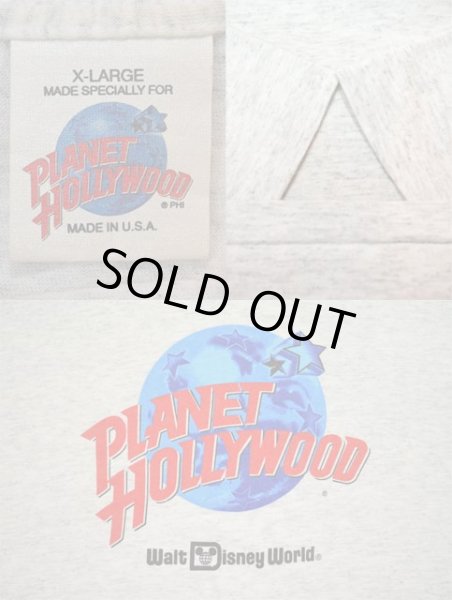 画像3: 90's PLANET HOLLYWOOD ロゴプリントTシャツ  “MADE IN USA” (3)