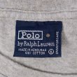 画像2: 90's Polo Ralph Lauren ポケットTシャツ “GRAY" (2)