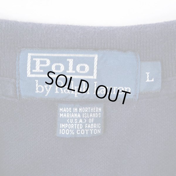 画像2: 90's Polo Ralph Lauren ポロシャツ “NAVY” (2)