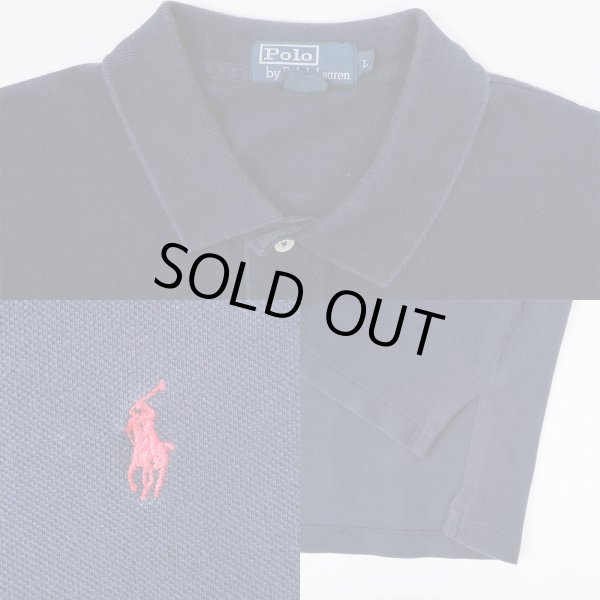 画像3: 90's Polo Ralph Lauren ポロシャツ “NAVY” (3)