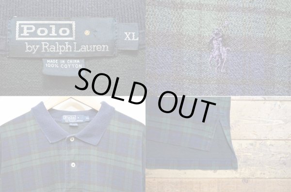 画像3: 90's POLO Ralph Lauren ポロシャツ “ブラックウォッチ柄” (3)