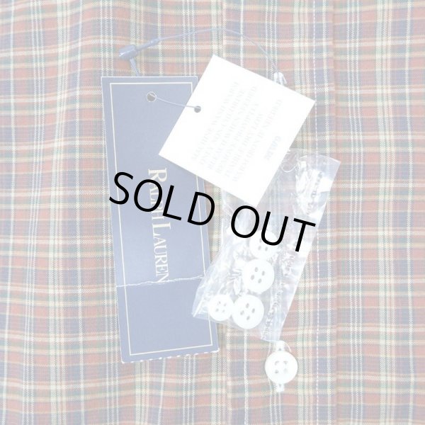 画像3: 00's Polo Ralph Lauren チェック柄 ボタンダウンシャツ "CLASSIC FIT / DEADSTOCK" (3)