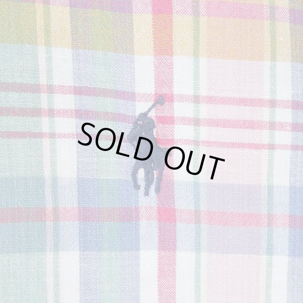 画像4: 90's Polo Ralph Lauren S/S ボタンダウンシャツ "BLAIRE" (4)