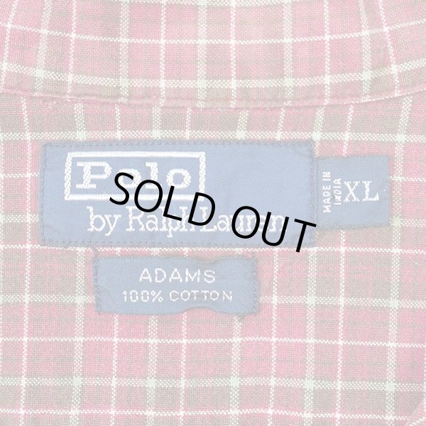 画像2: 90's Polo Ralph Lauren S/S オープンカラーシャツ “ADAMS” (2)