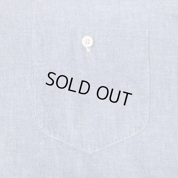 画像3: 80's OSHKOSH S/S コットンシャンブレーシャツ (3)