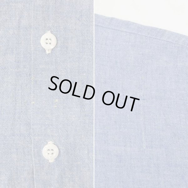 画像4: 80's OSHKOSH S/S コットンシャンブレーシャツ (4)