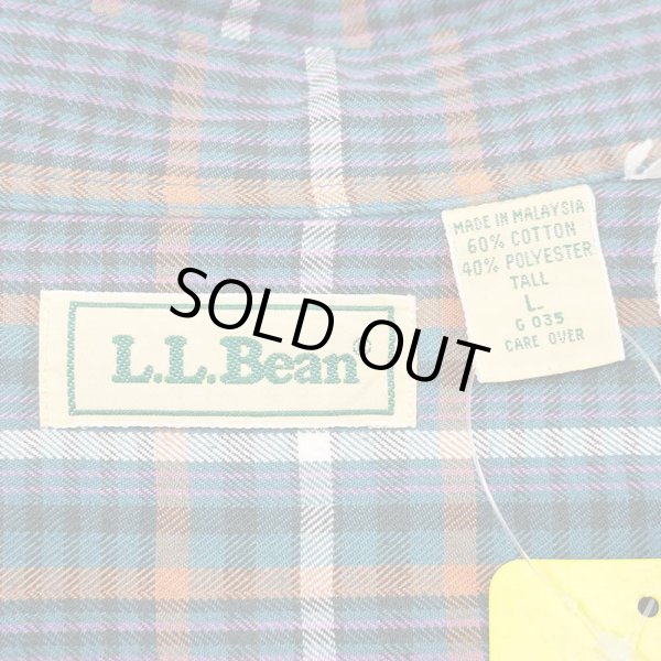 画像2: 90's L.L.Bean レギュラーカラーシャツ (2)