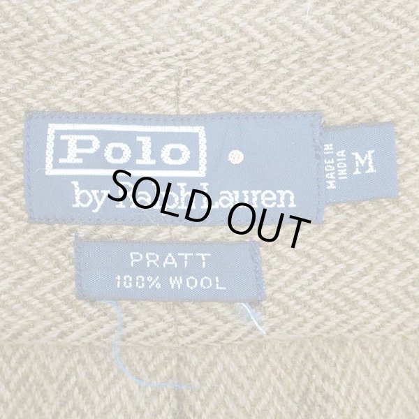 画像2: 90's Polo Ralph Lauren HBT ウールシャツ "PRATT" (2)