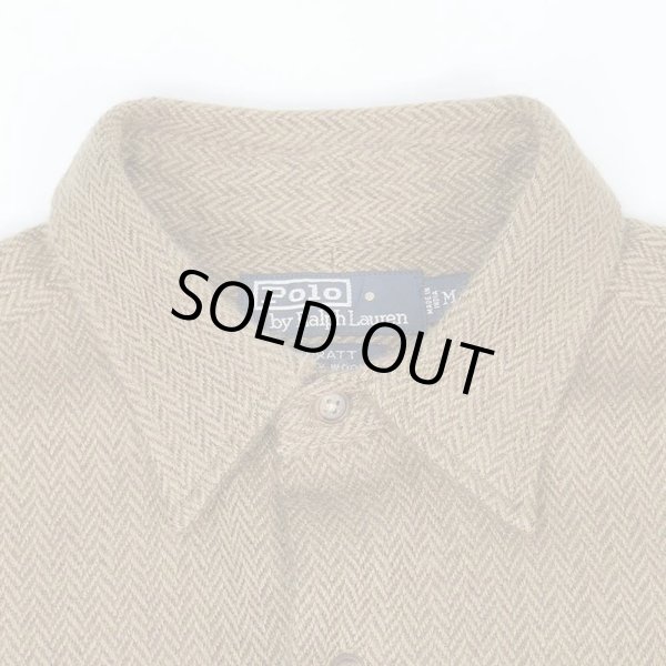 画像3: 90's Polo Ralph Lauren HBT ウールシャツ "PRATT" (3)