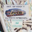 画像2: 90's Reyn Spooner レーヨンハワイアンシャツ "ART OF EDDY Y / BLACK BASE" (2)