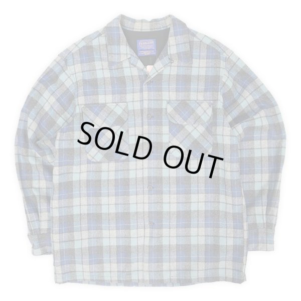 画像1: 00's Pendleton オープンカラー ウールシャツ "The Beach Boys LIMITED EDITION" (1)