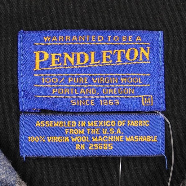 画像2: 00's Pendleton オープンカラー ウールシャツ "The Beach Boys LIMITED EDITION" (2)