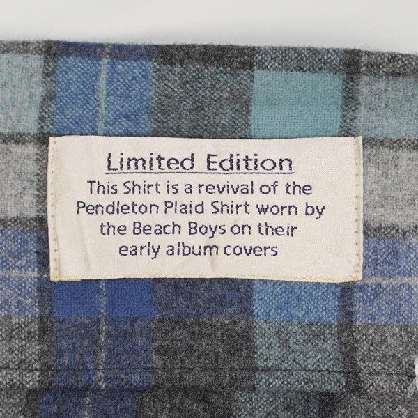 画像3: 00's Pendleton オープンカラー ウールシャツ "The Beach Boys LIMITED EDITION" (3)
