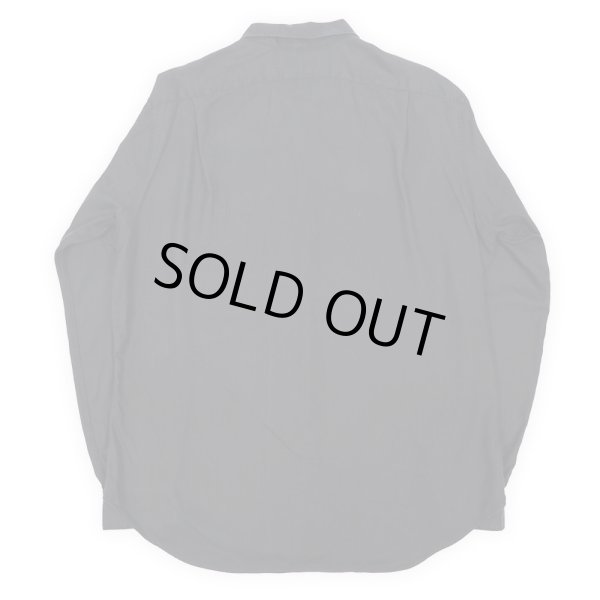 画像2: 90's Polo Ralph Lauren HBT織り L/S シャツ "BLACK" (2)