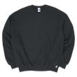 画像1: 90-00's RUSSELL 前V ブランクスウェット "BLACK / sizeXXL" (1)