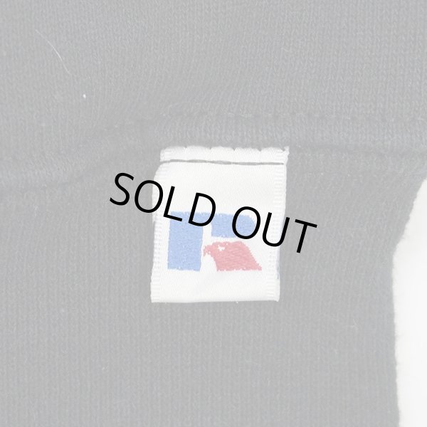 画像4: 90-00's RUSSELL 前V ブランクスウェット "BLACK / sizeXXL" (4)