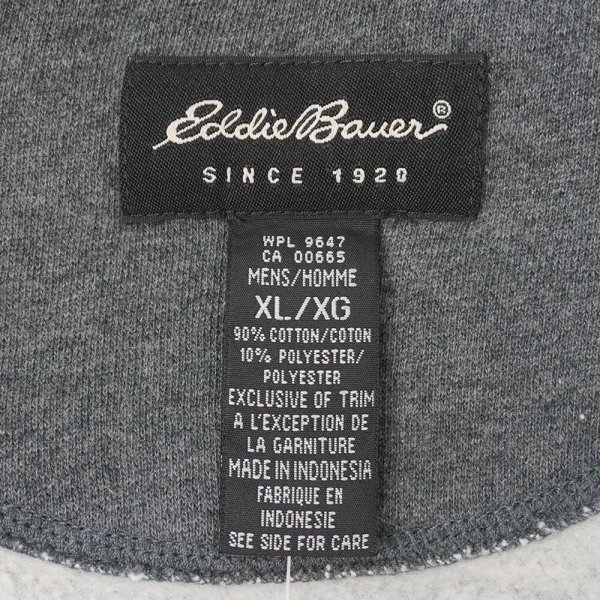 画像2: 00's Eddie Bauer ブランクスウェット "DEADSTOCK" (2)