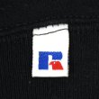 画像3: 90's RUSSELL 前V ブランクスウェット "MADE IN USA / BLACK" (3)