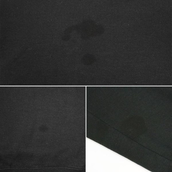 画像5: 90's RUSSELL 前V ブランクスウェット "MADE IN USA / BLACK" (5)