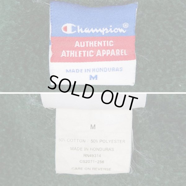 画像2: 00's Champion カレッジロゴ スウェットパーカー (2)