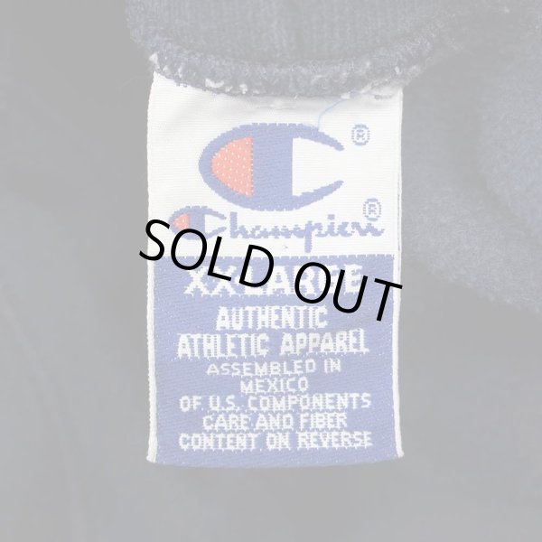 画像2: 90-00's Champion フーディーカットソー “Script Logo” (2)