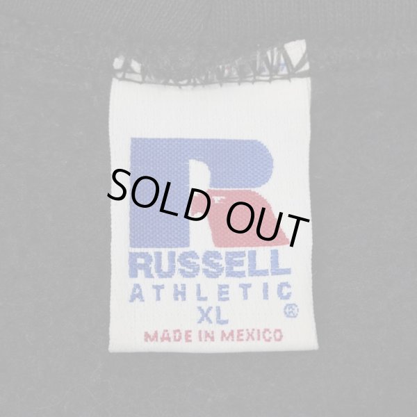 画像2: 90-00's RUSSELL フルジップ スウェットパーカー “BLACK” (2)