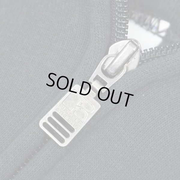 画像4: 90-00's RUSSELL フルジップ スウェットパーカー “BLACK” (4)