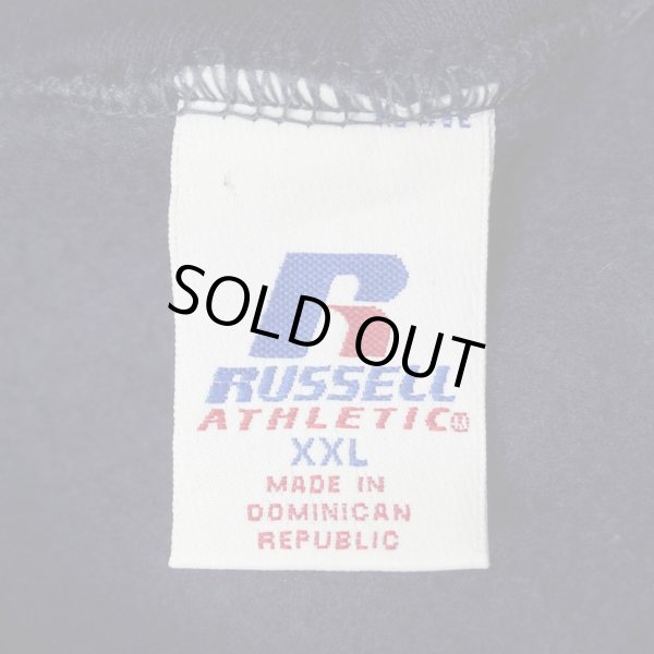 画像2: 00's RUSSELL ブランク スウェットパーカー "NAVY" (2)