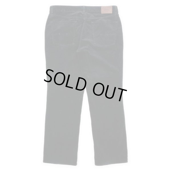 画像2: 90-00's Polo Ralph Lauren 太畝コーデュロイパンツ “BLACK” (2)