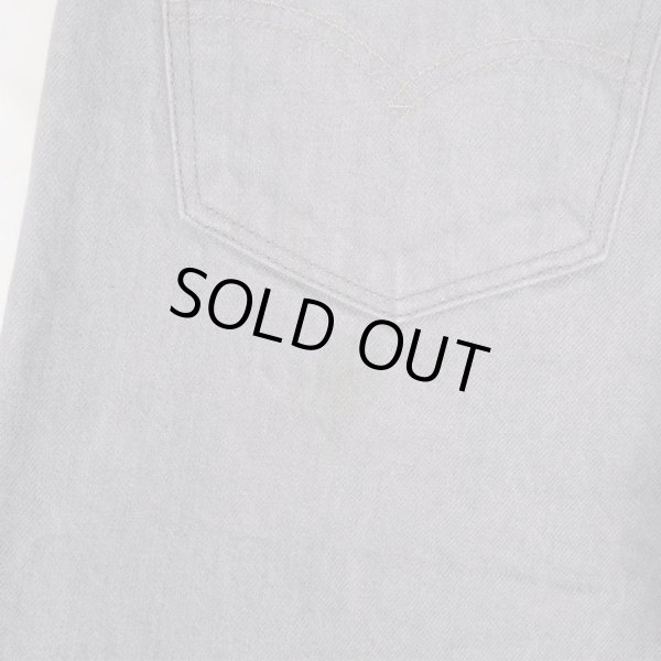 画像4: 00's Levi's 501 カラーデニムパンツ "GRAY / W36 L30" (4)