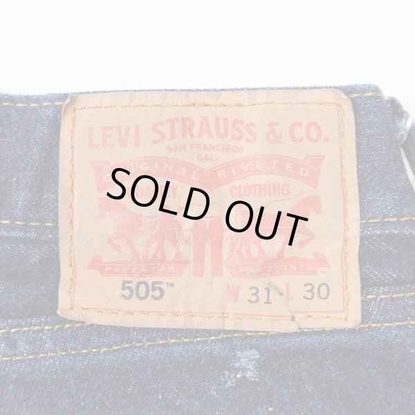 画像3: 00's Levi's 505 デニムパンツ "濃紺 / W31 L30" (3)