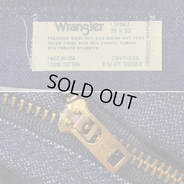 画像5: 90's Wrangler 13MWZ デニムパンツ "DEADSTOCK / MADE IN USA" (5)