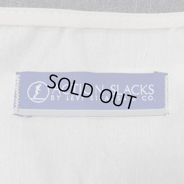 画像3: 00's Levi's アクションスラックス "CHACOAL HEATHER" (3)